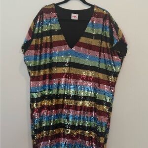 Buddy Love Black and Pink Dress